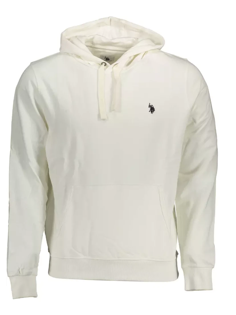 White Cotton Sweatshirt
