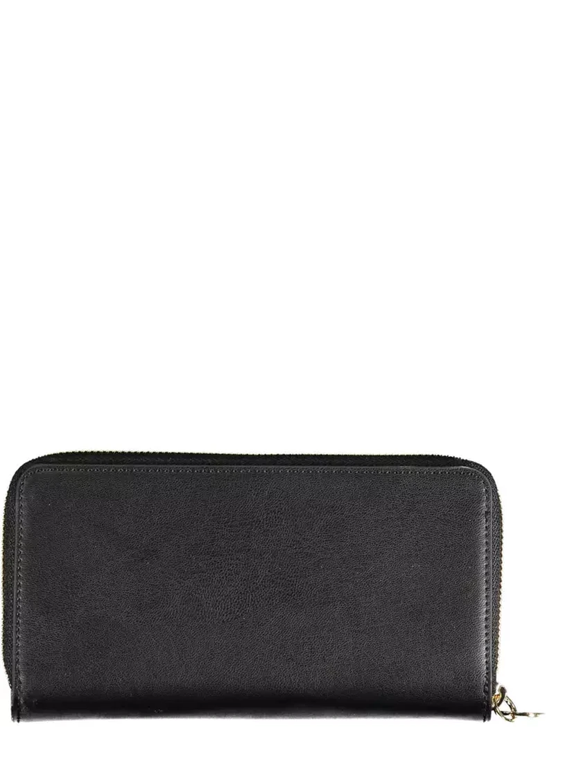 logo-plaque zip-around wallet