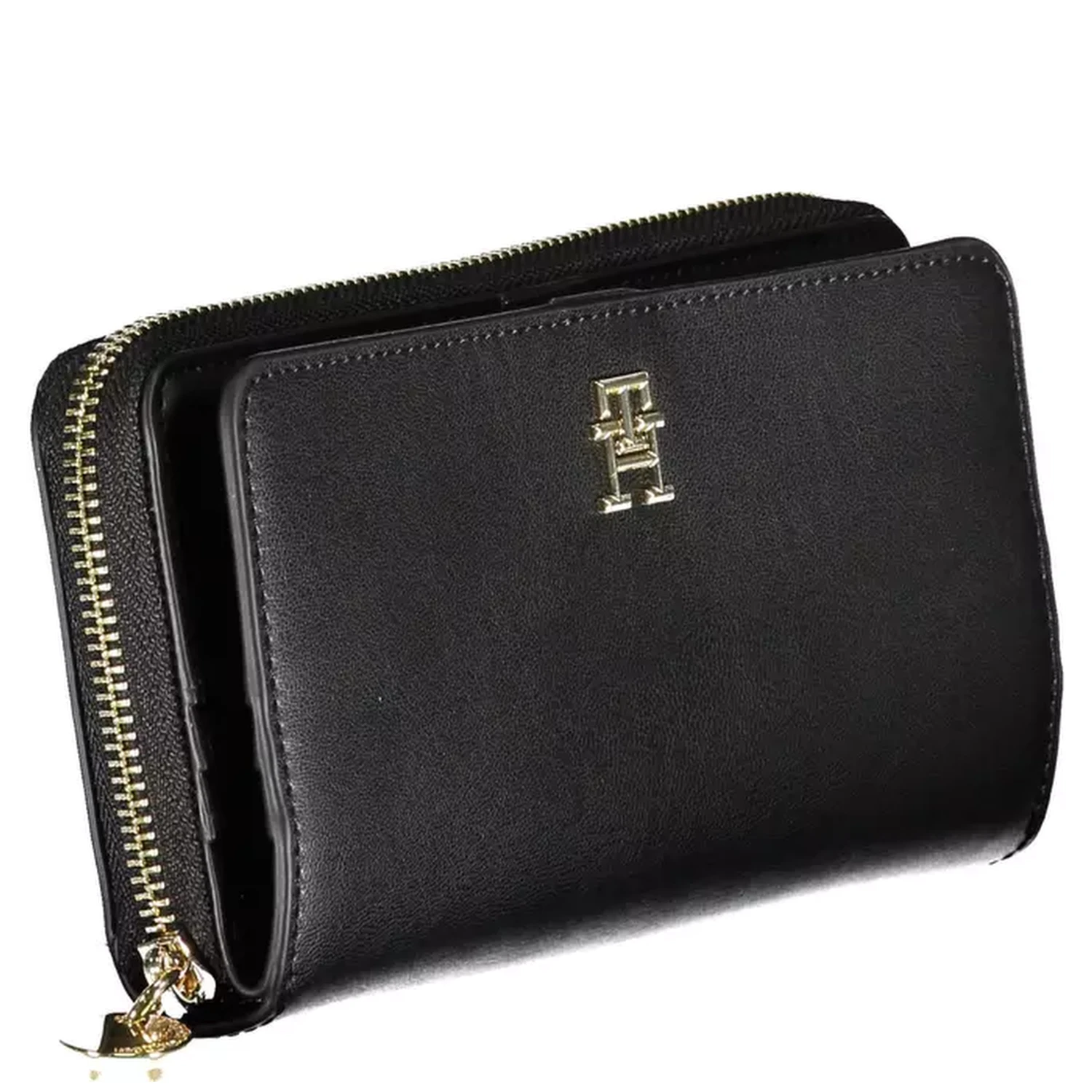 logo-plaque zip-around wallet