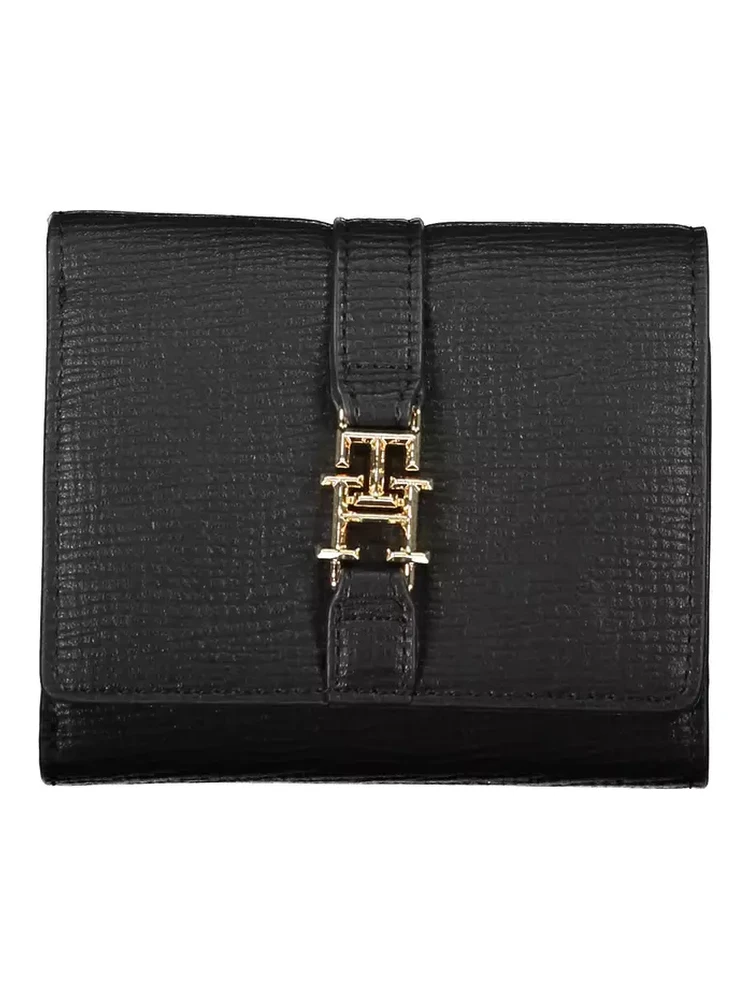 Women's trifold wallet in black