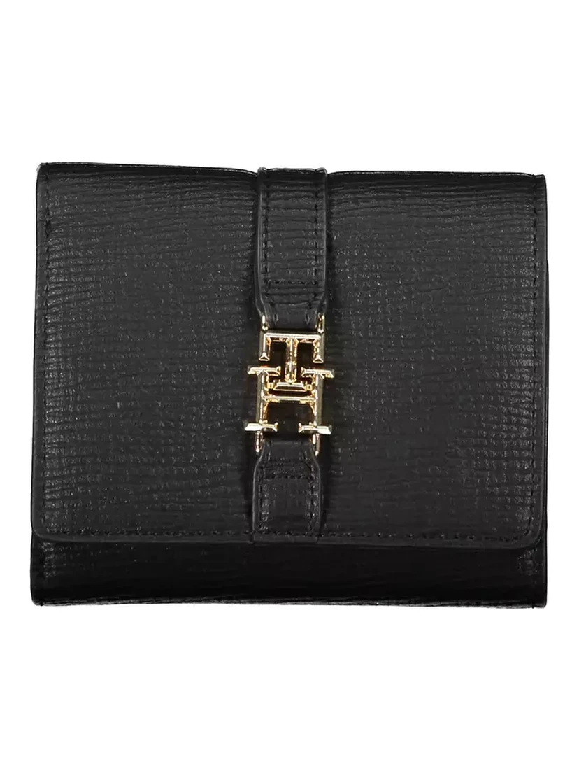Women's trifold wallet in black