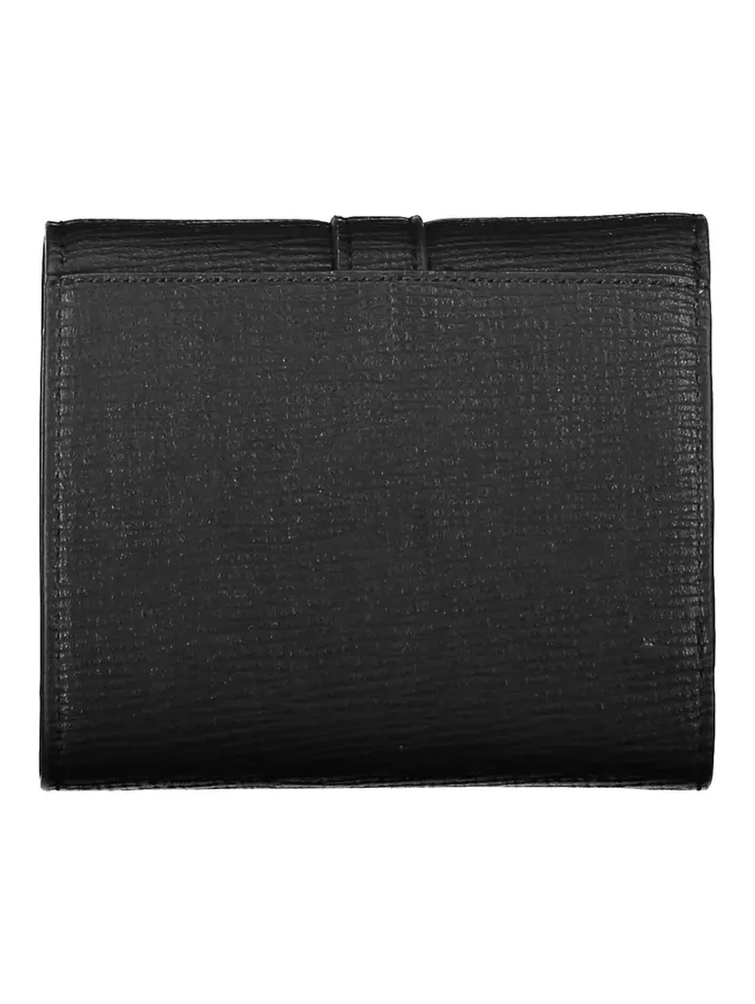 Women's trifold wallet in black