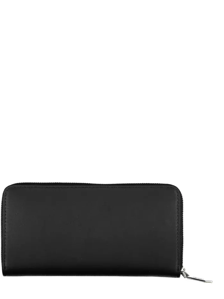 Chic Polyethylene Rfid Secure Wallet In Black alternative