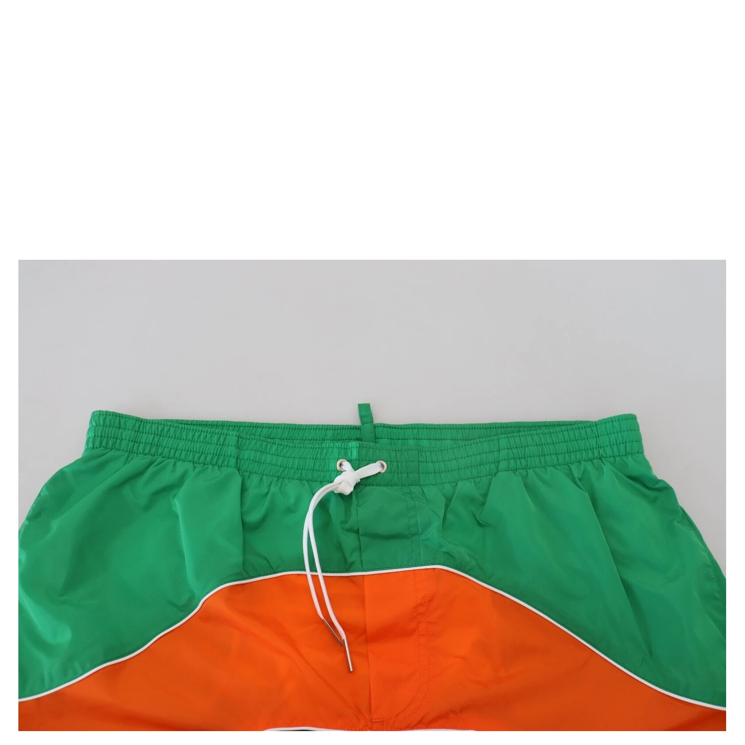 Multicolor Logo Print Men Beachwear Swimwear Short