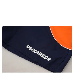 Multicolor Logo Print Men Beachwear Swimwear Short