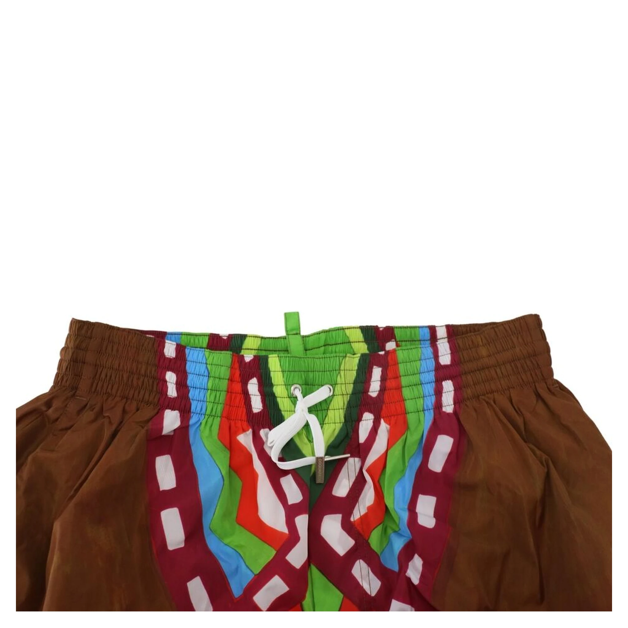 Multicolor Printed Men Beachwear Swimwear Short