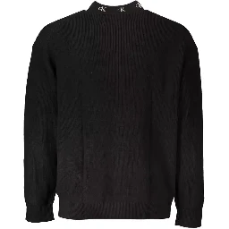Black Cotton Sweater