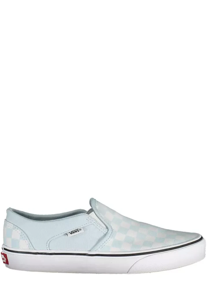 Blue Polyester Sneaker