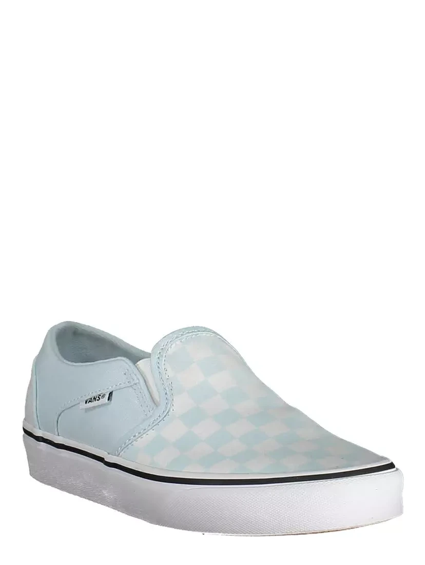 Blue Polyester Sneaker