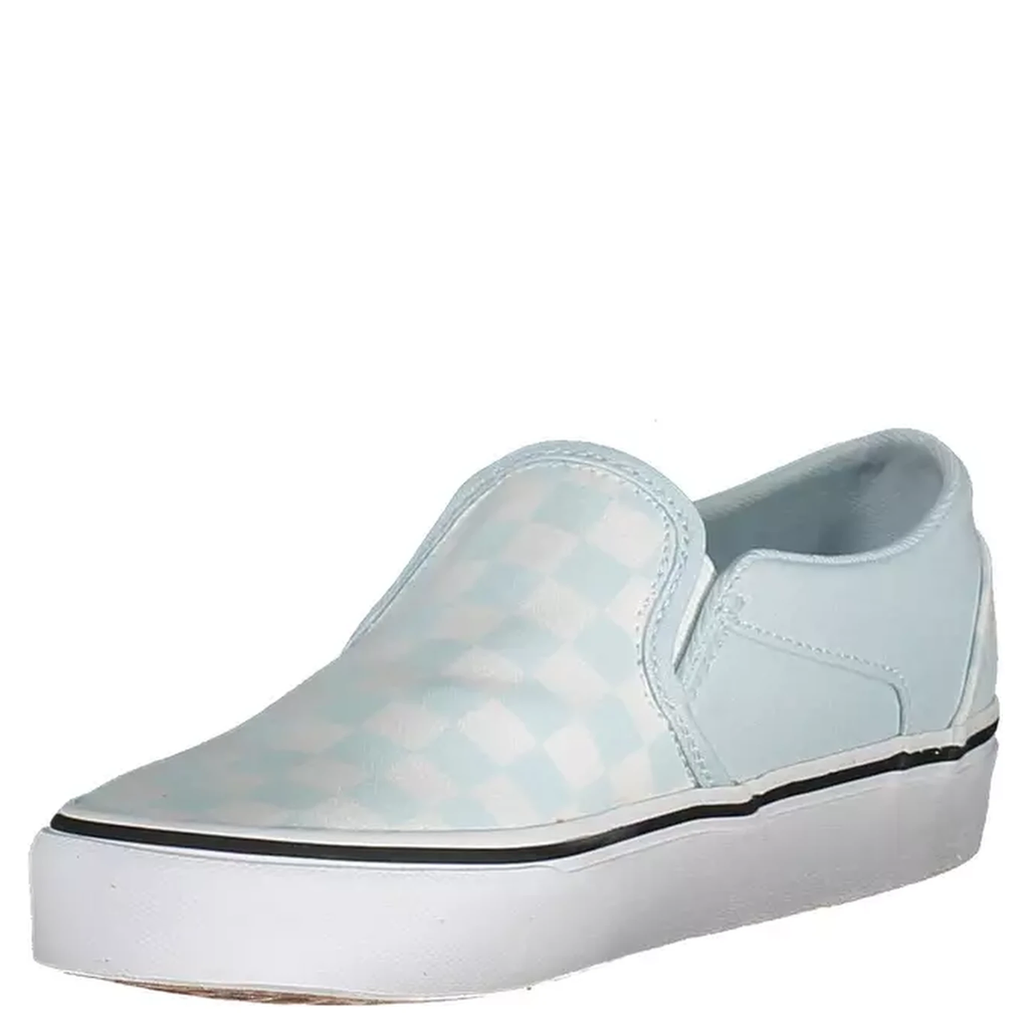 Blue Polyester Sneaker