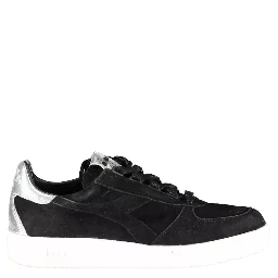 Black Fabric Sneaker