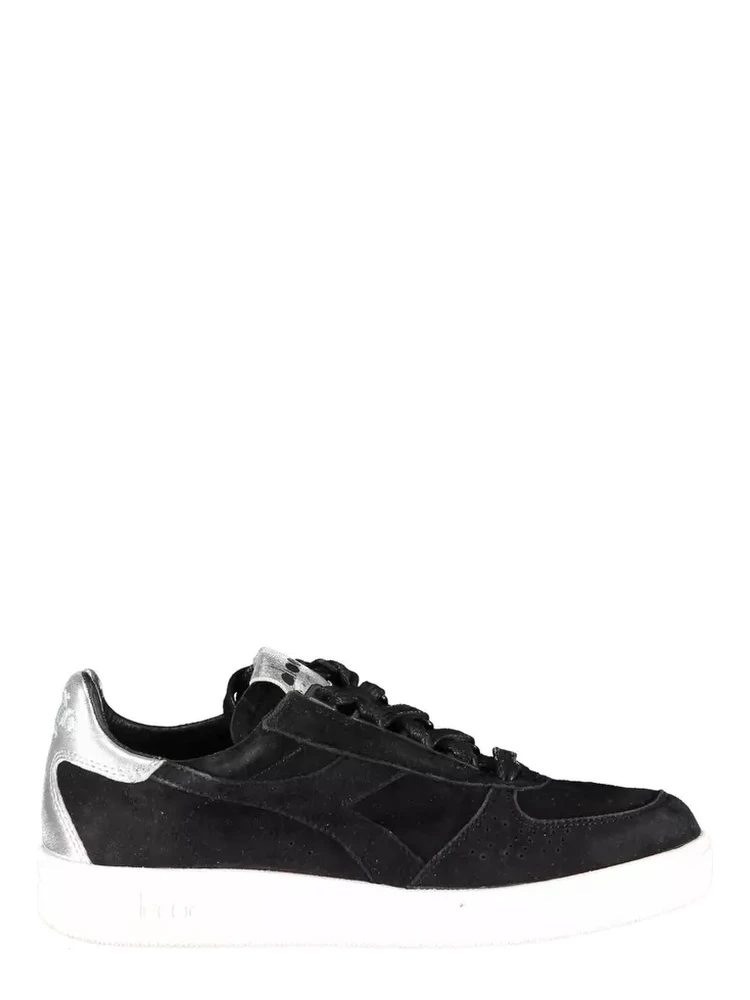 Black Fabric Sneaker