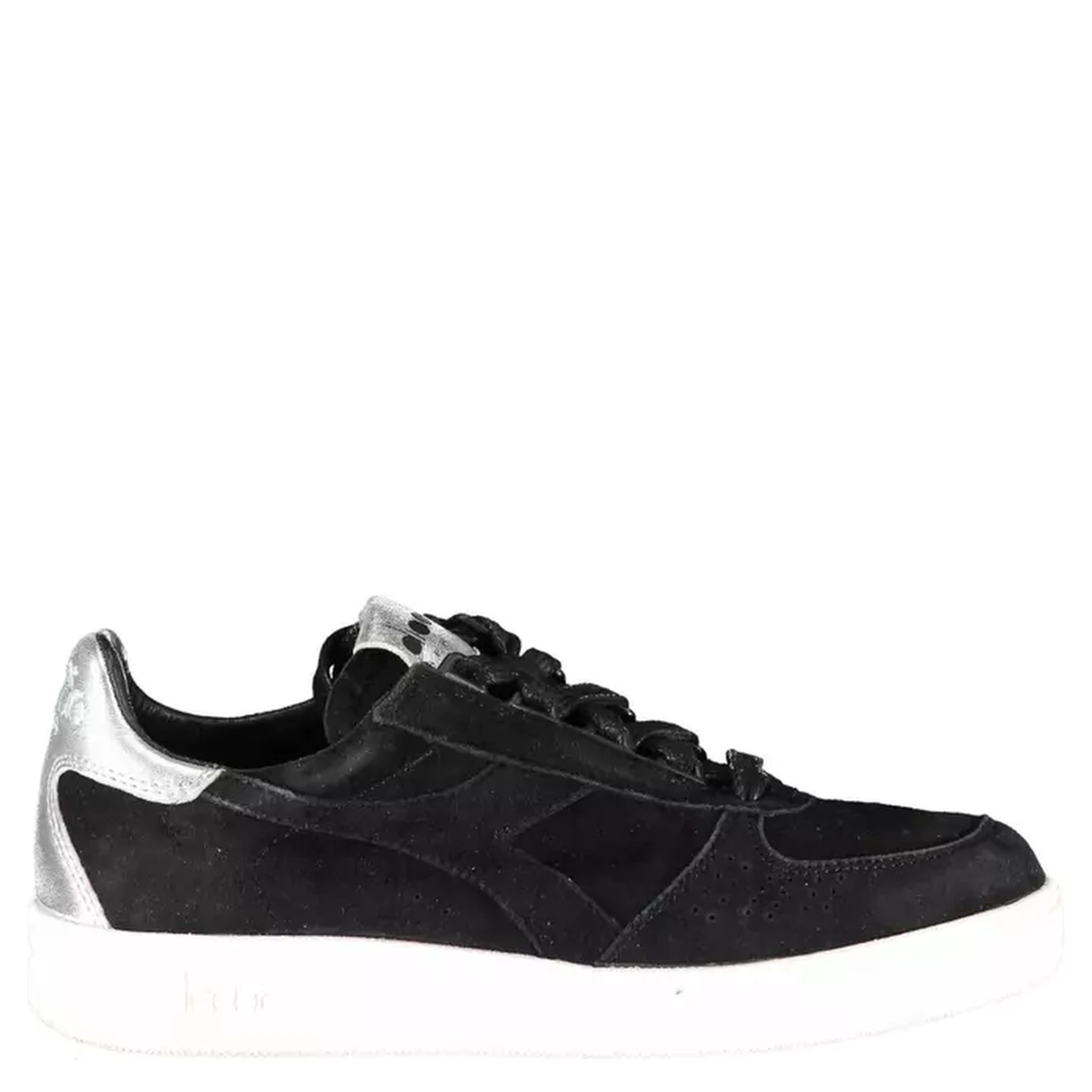 Black Fabric Sneaker
