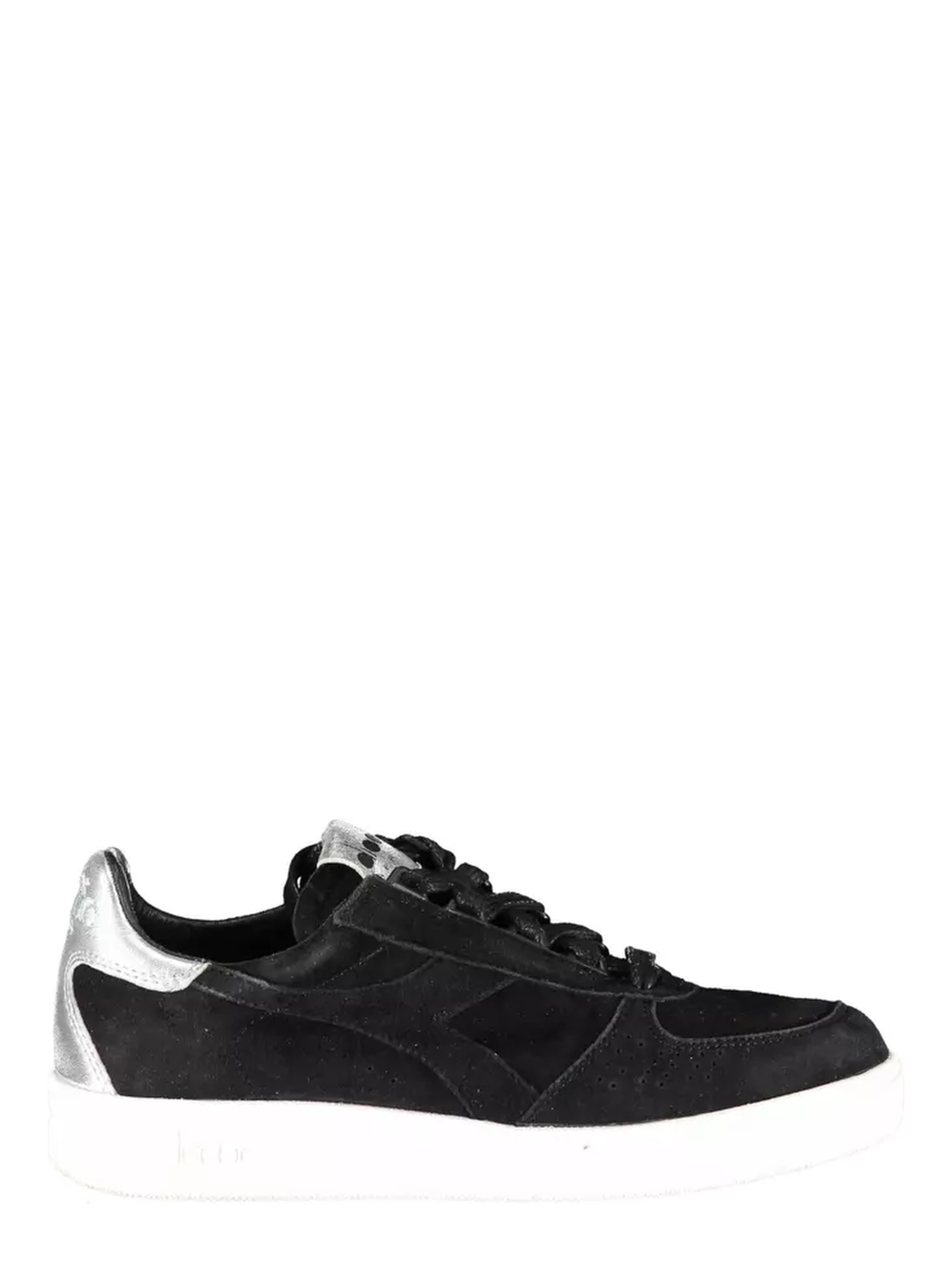 Black Fabric Sneaker