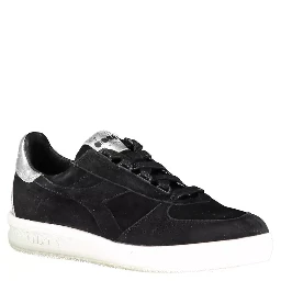 Black Fabric Sneaker