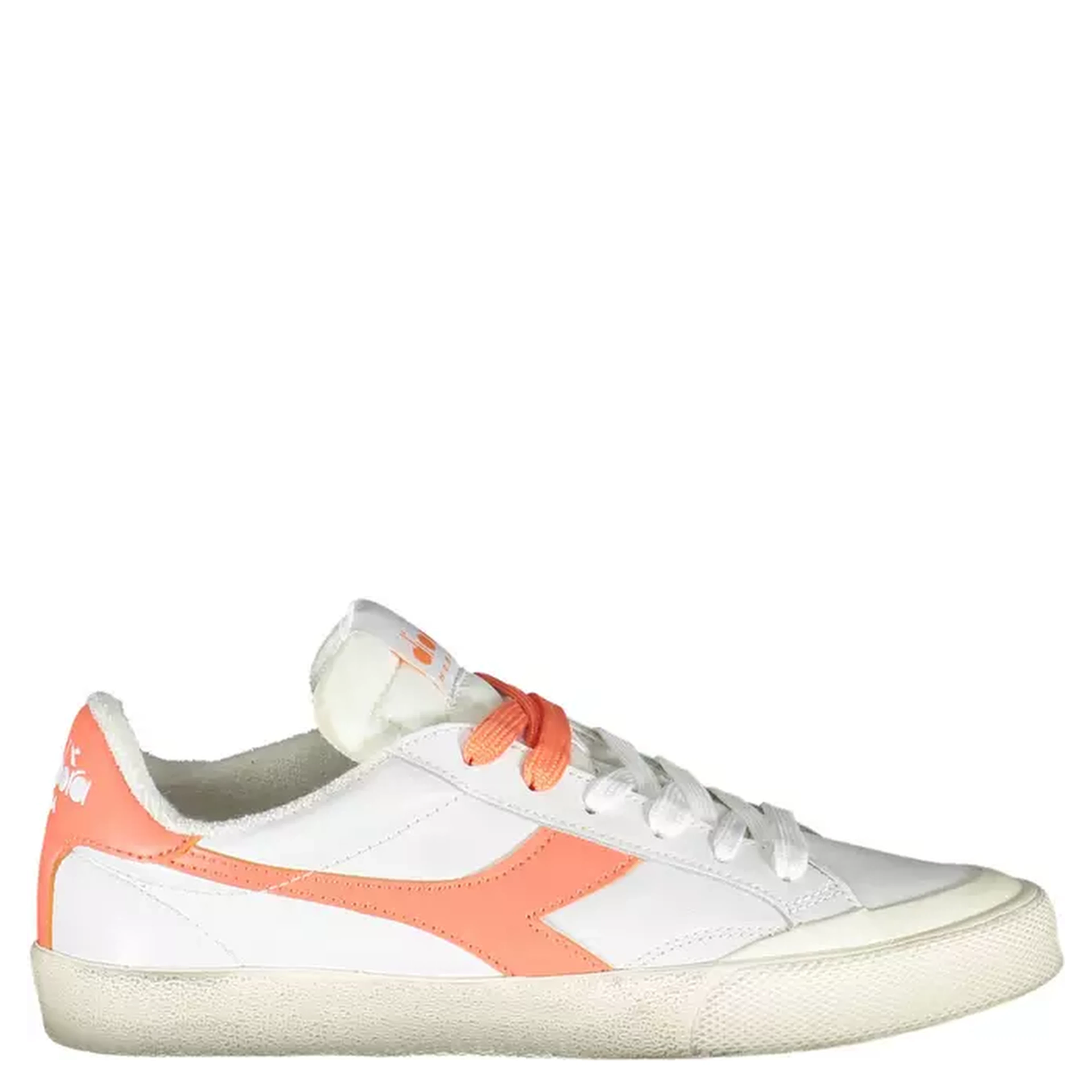 White Fabric Sneaker