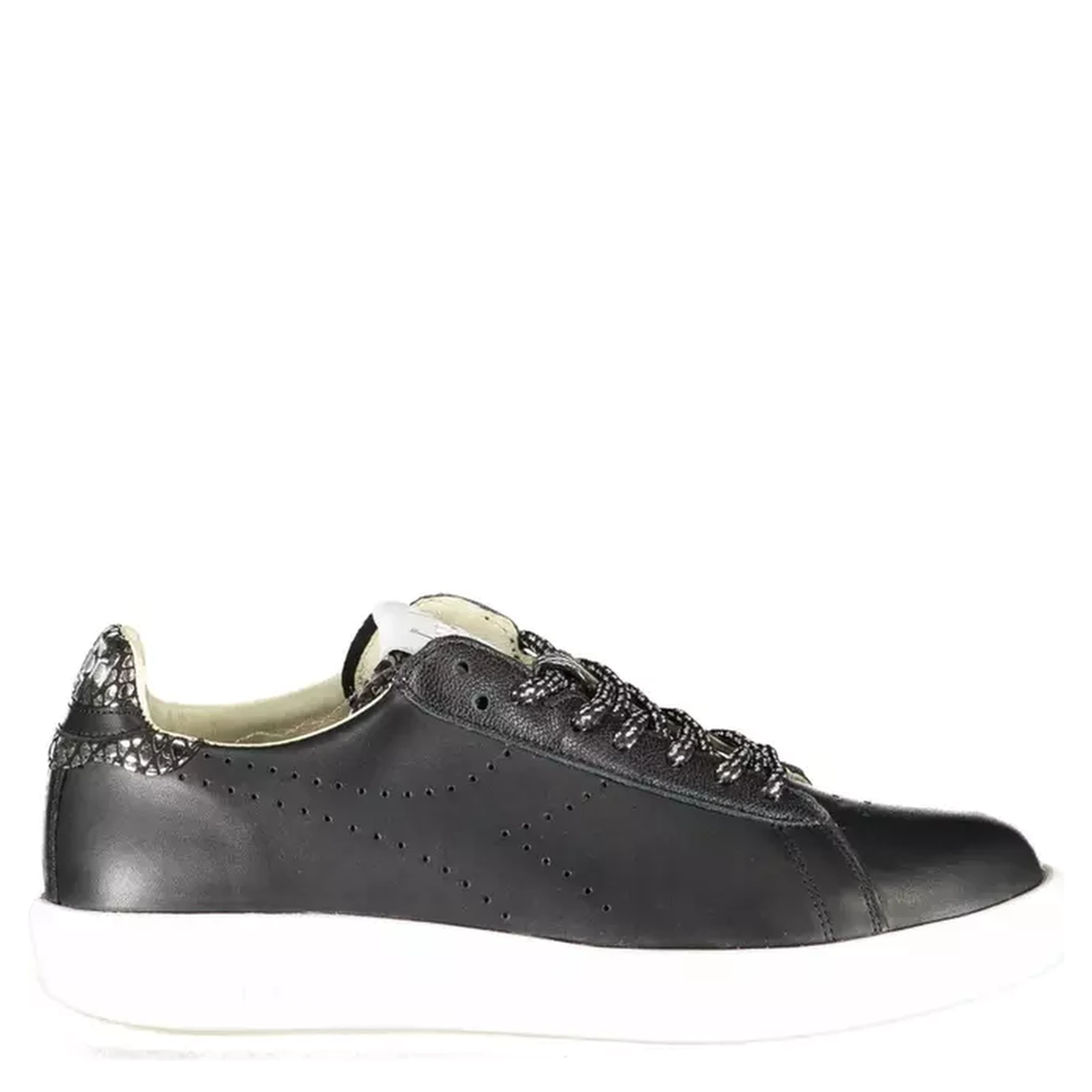 Game L Perforated Leather Sneakers