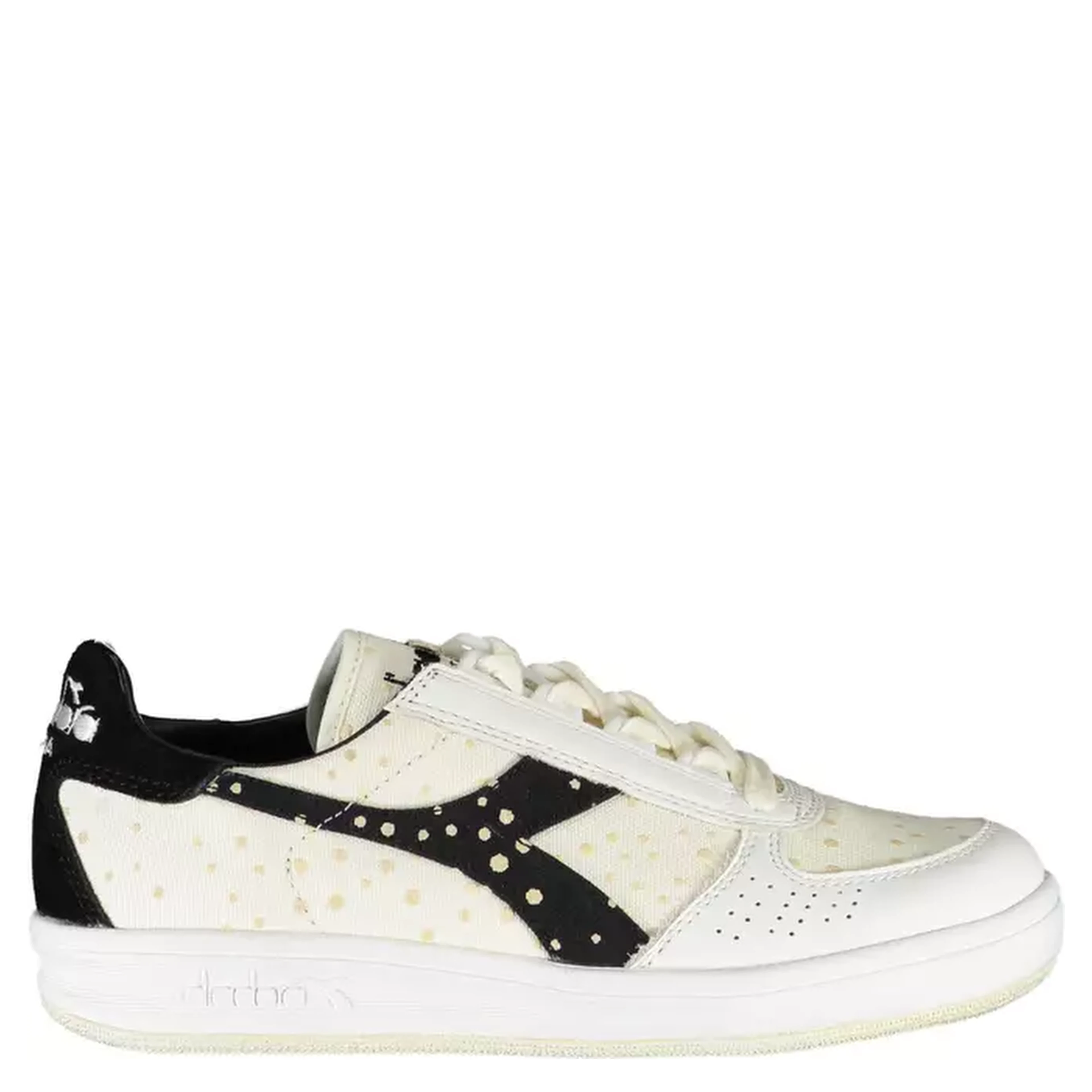 White Fabric Sneaker