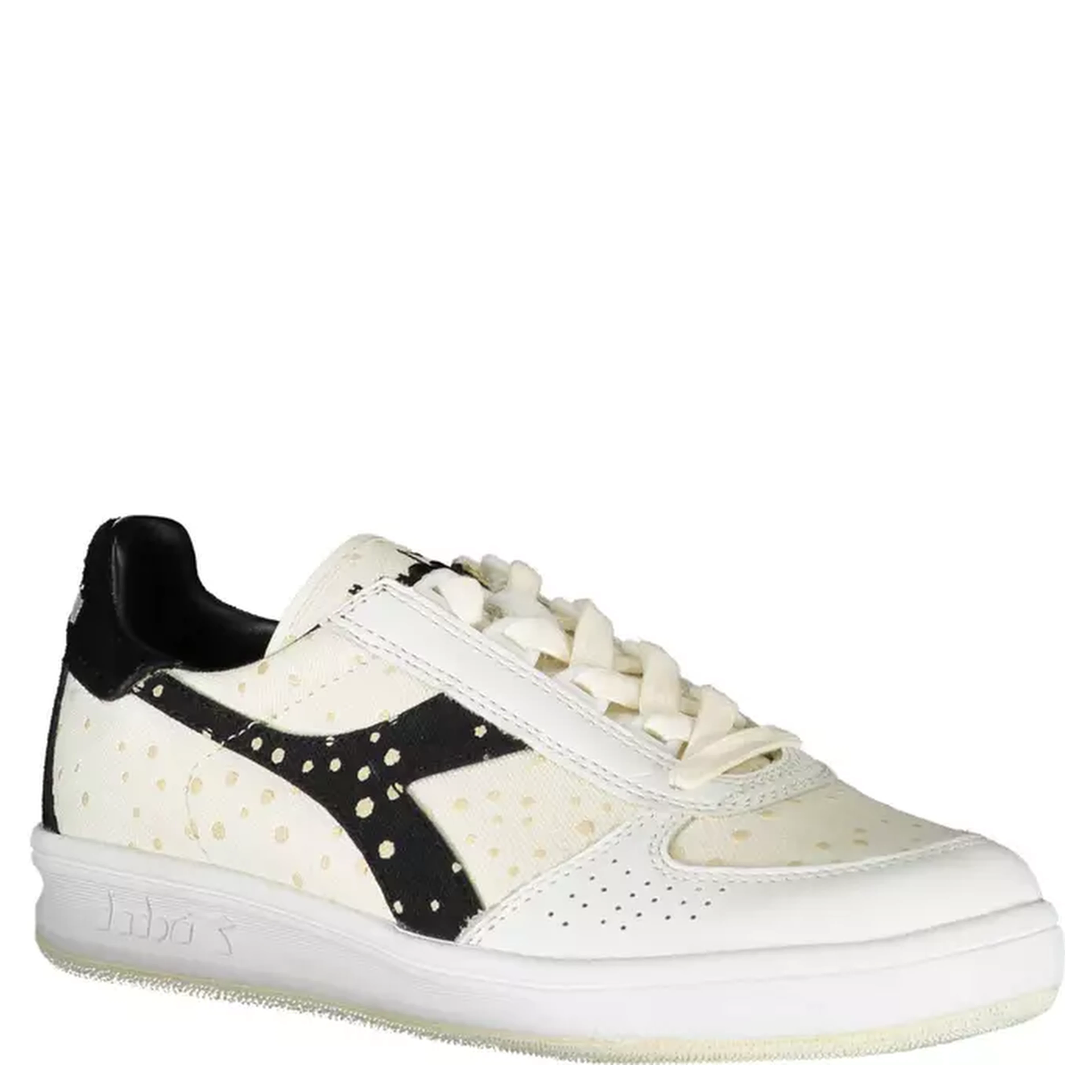 White Fabric Sneaker