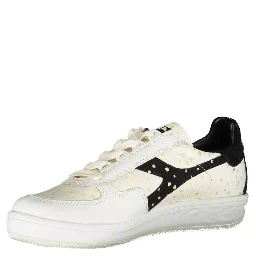 White Fabric Sneaker