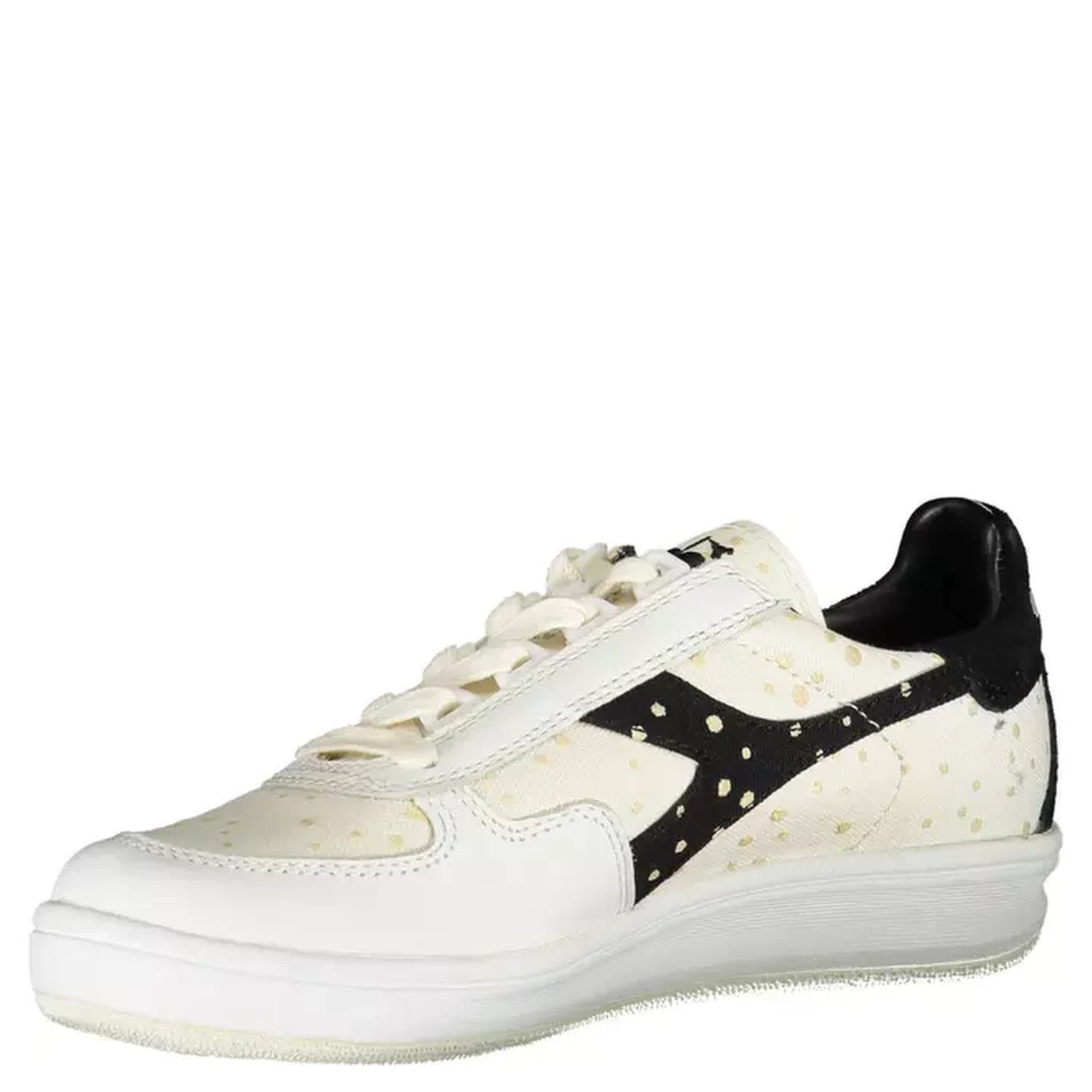 White Fabric Sneaker