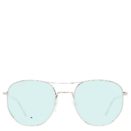 Rose Gold Metal Sunglasses