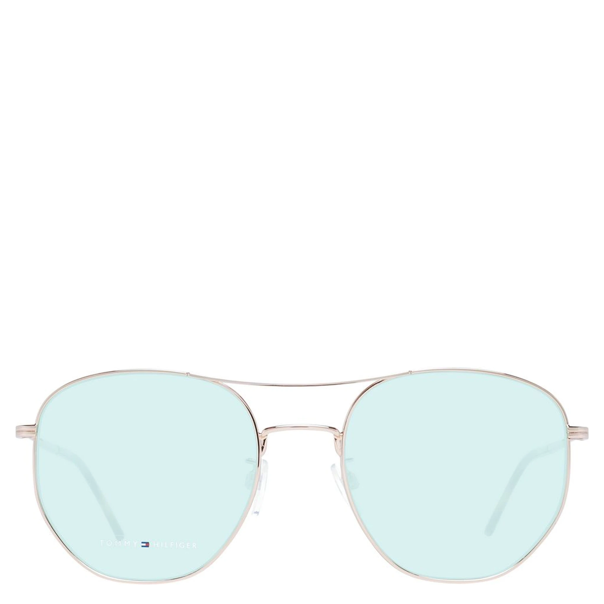 Rose Gold Metal Sunglasses