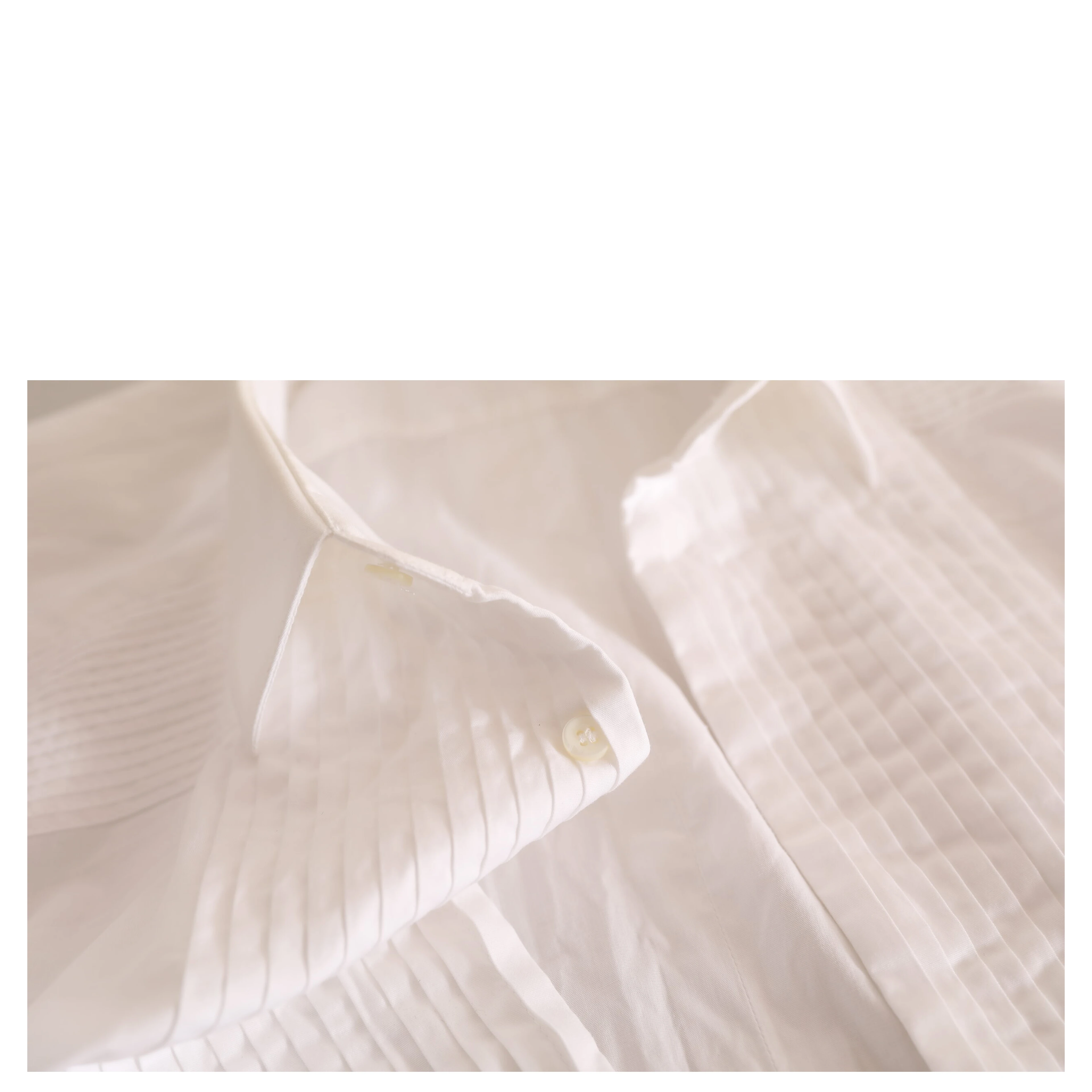 White GOLD Formal Cotton Tuxedo Dress Shirt