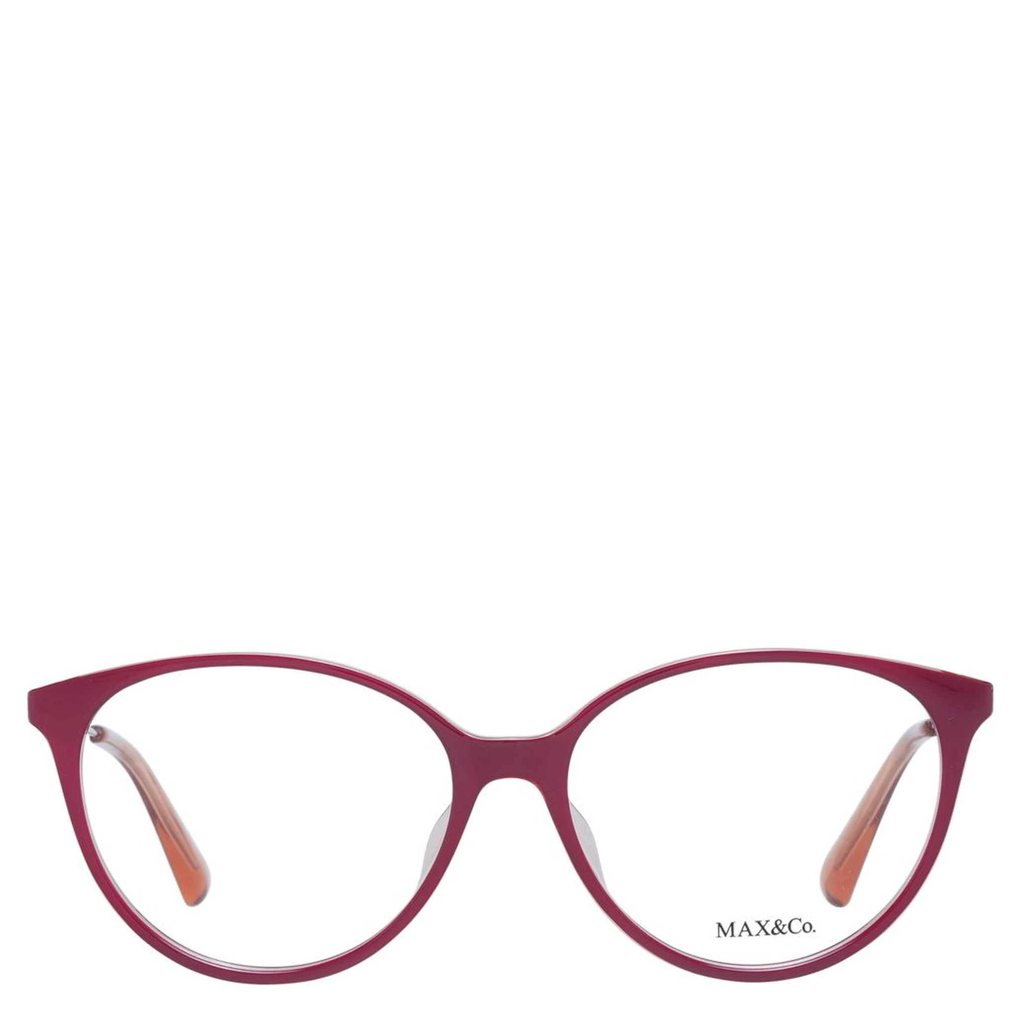 Burgundy Plastic Glasses (Frames)