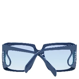 Blue Plastic Sunglasses