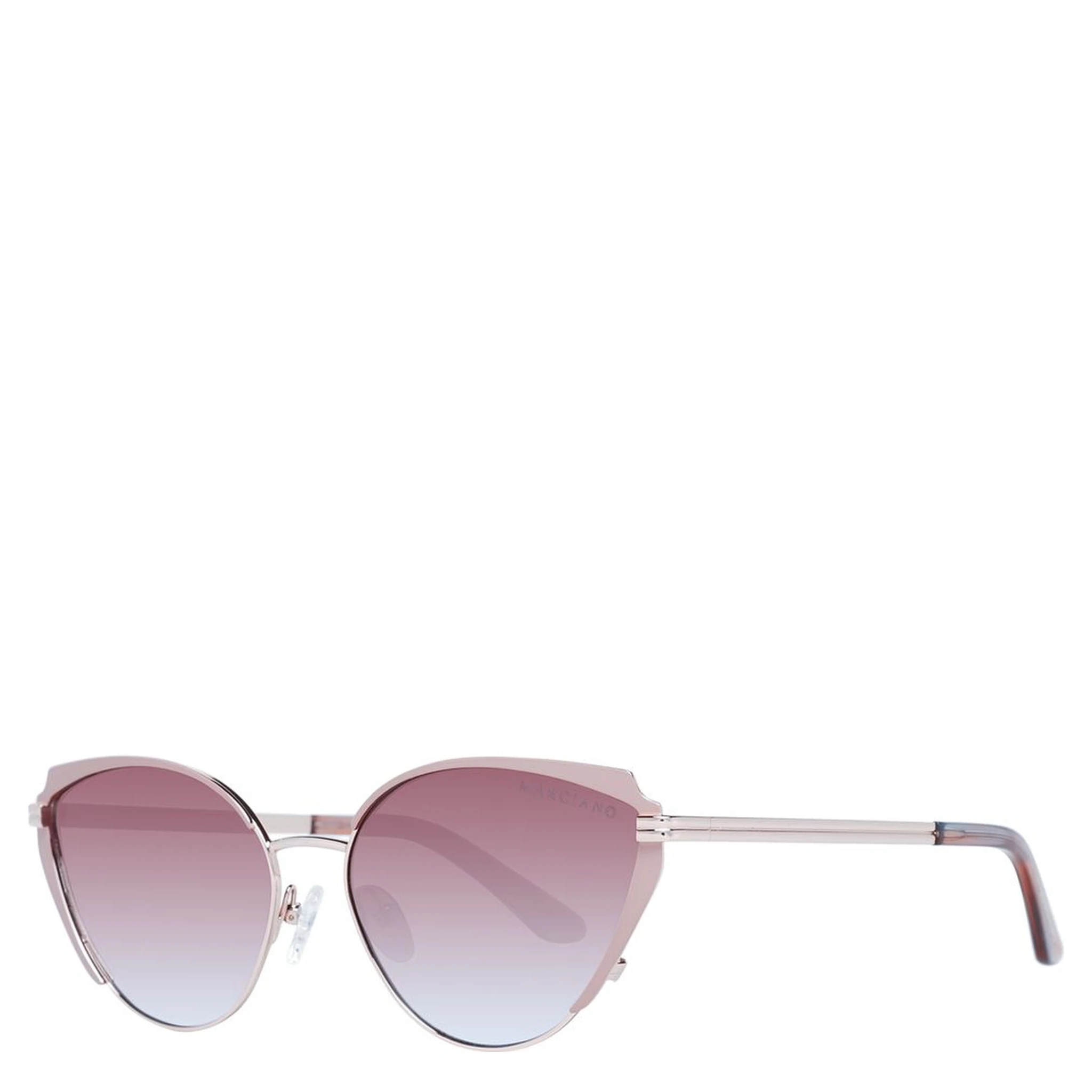 Rose Gold Metal Sunglasses