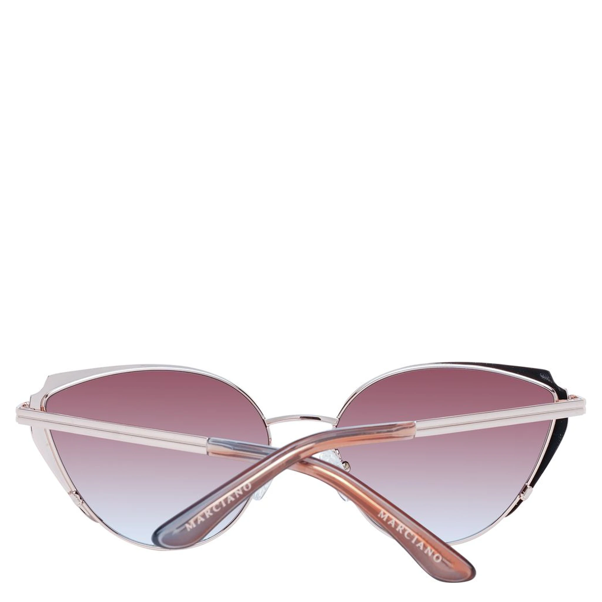 Rose Gold Metal Sunglasses
