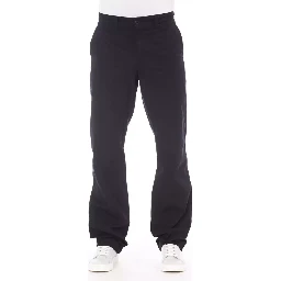 Blue Cotton Pant