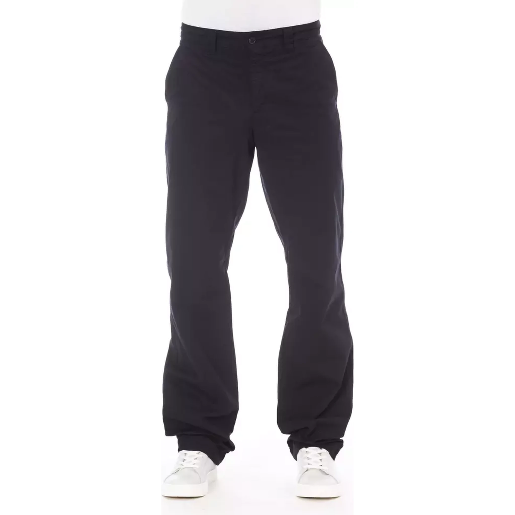 Blue Cotton Pant