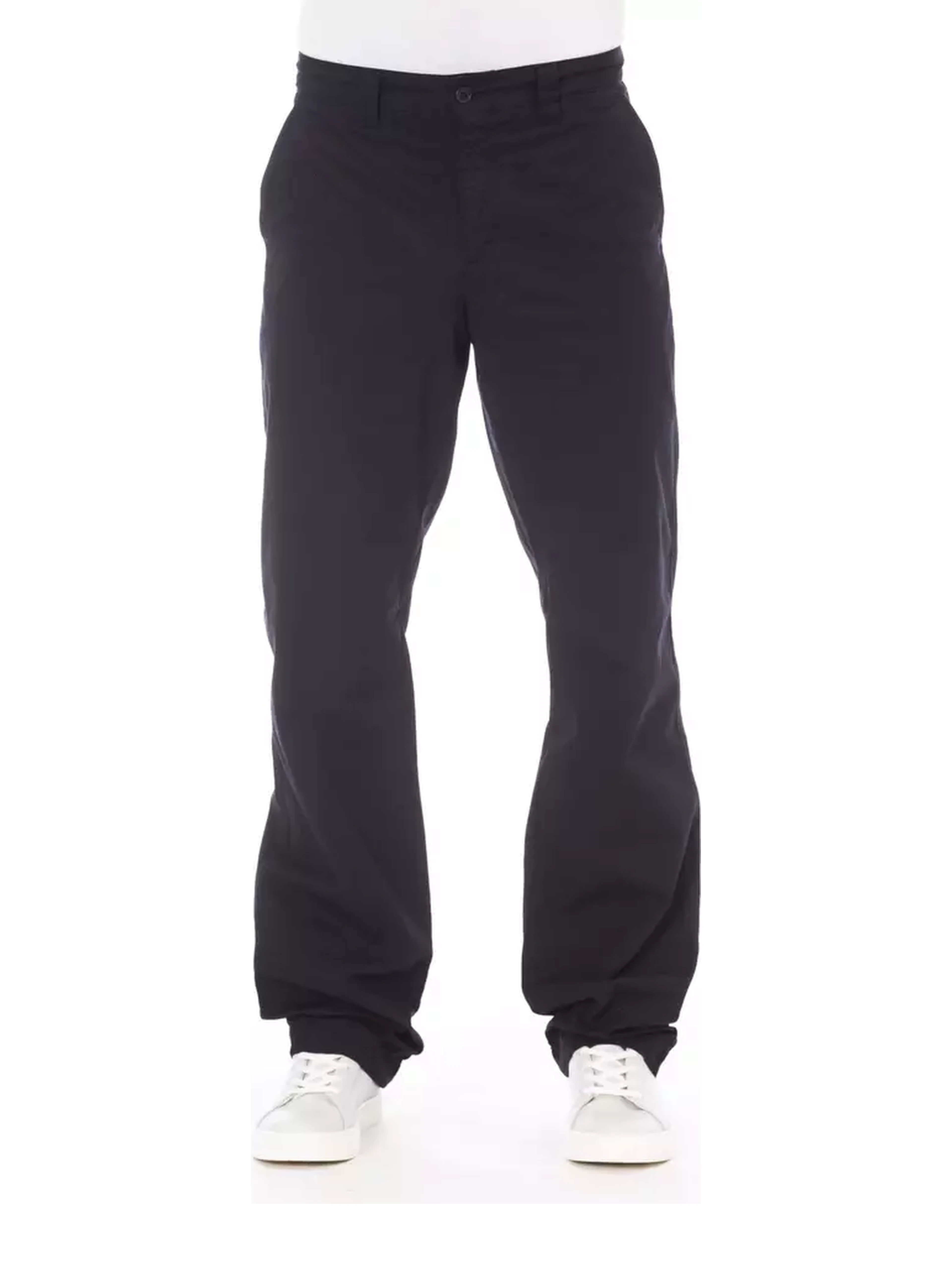 Blue Cotton Pant