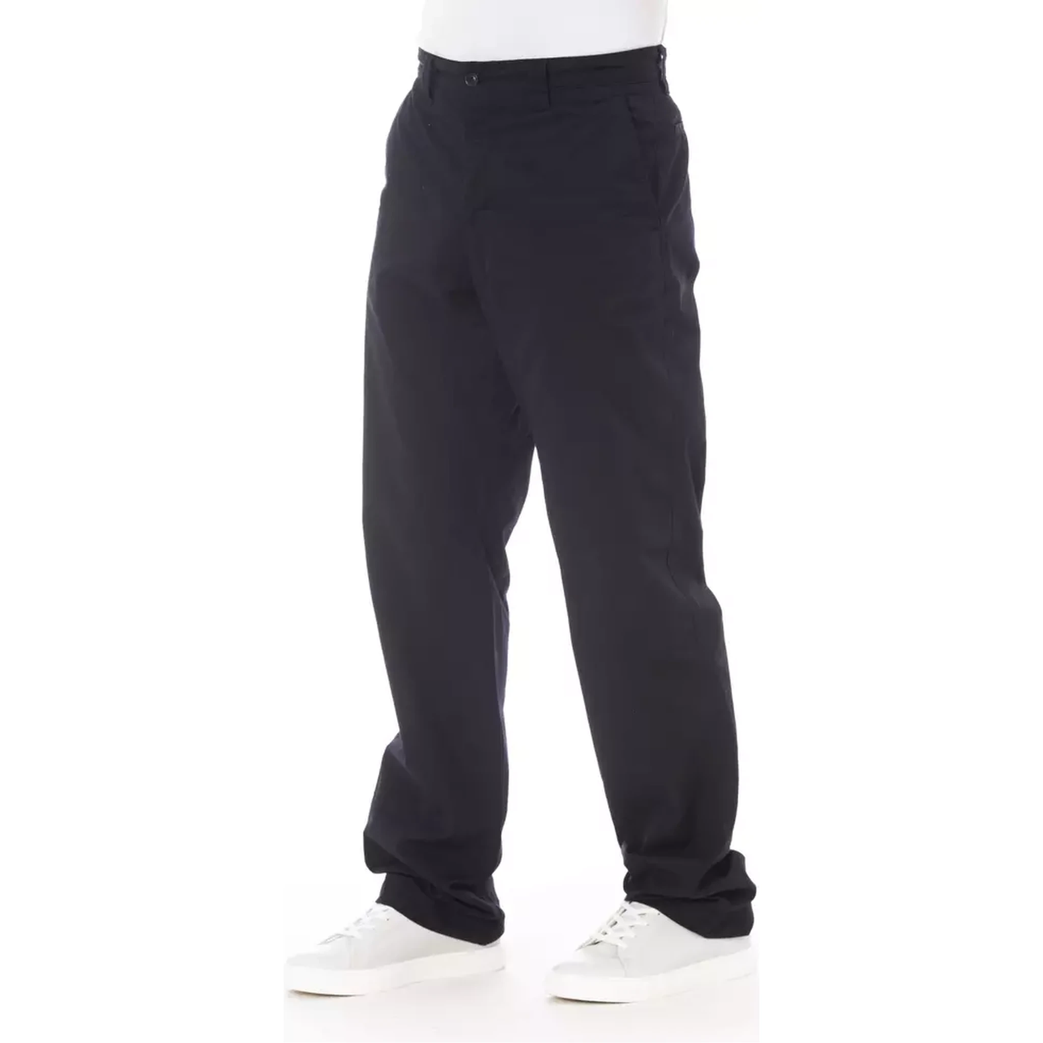 Blue Cotton Pant
