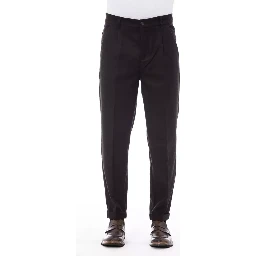 Brown Wool Pant