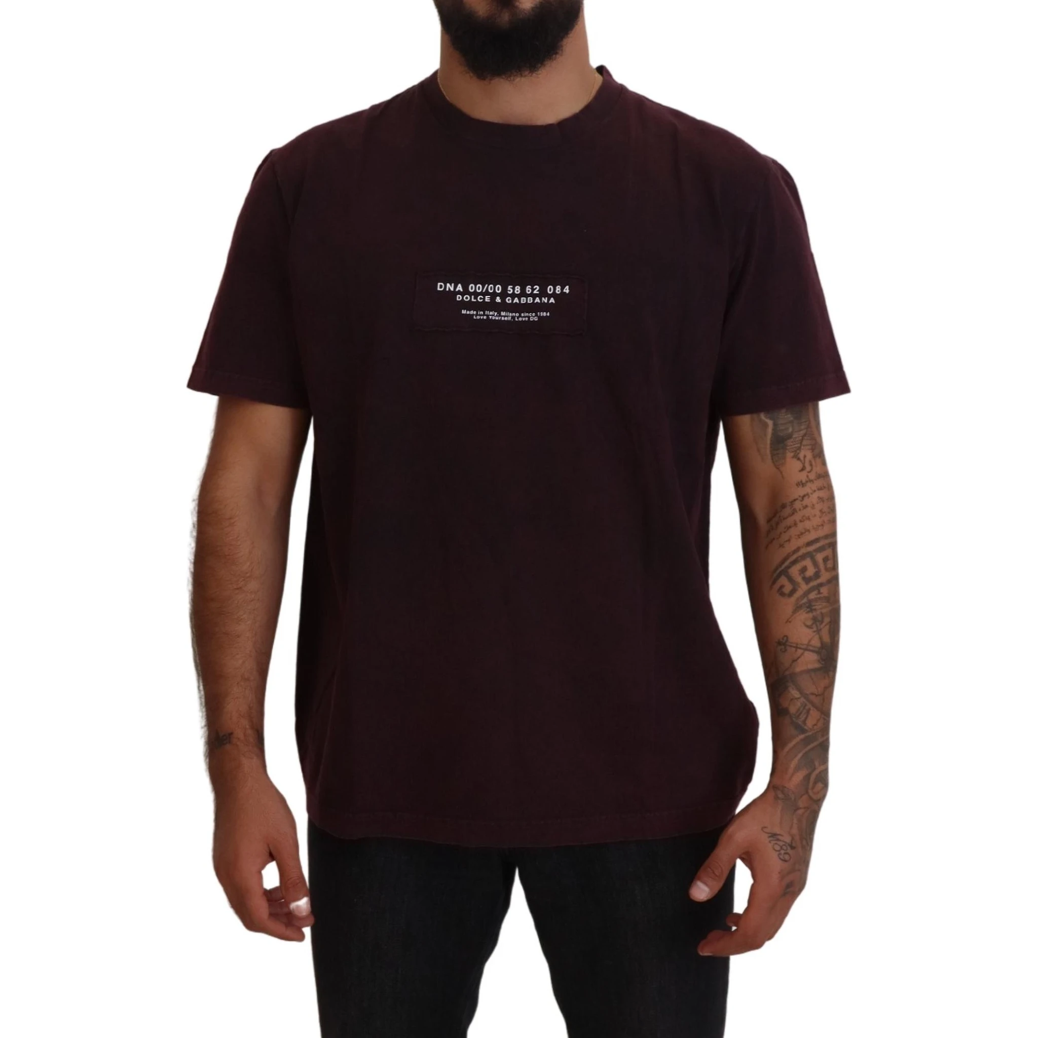 Bordeaux Crewneck Short Sleeve T-shirt