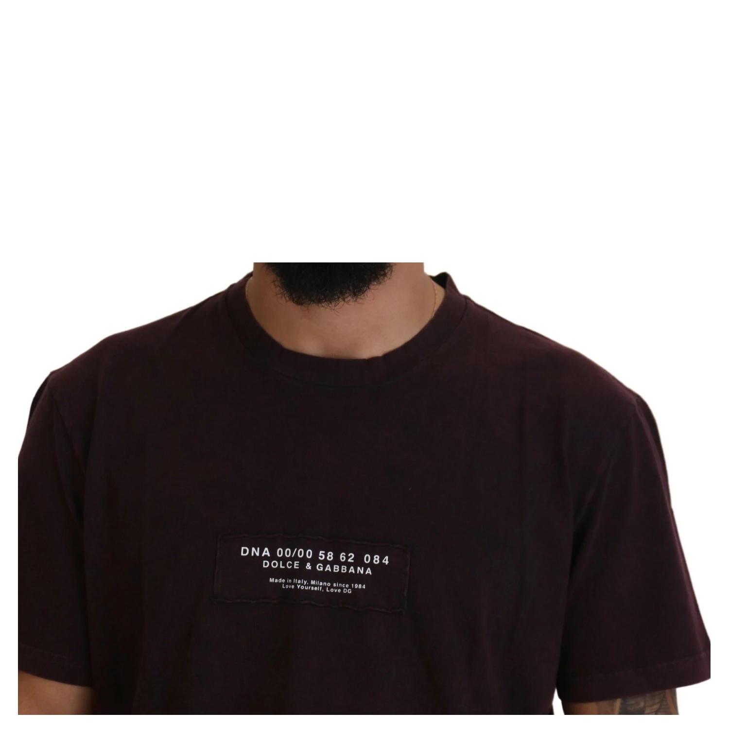 Bordeaux Crewneck Short Sleeve  T-shirt