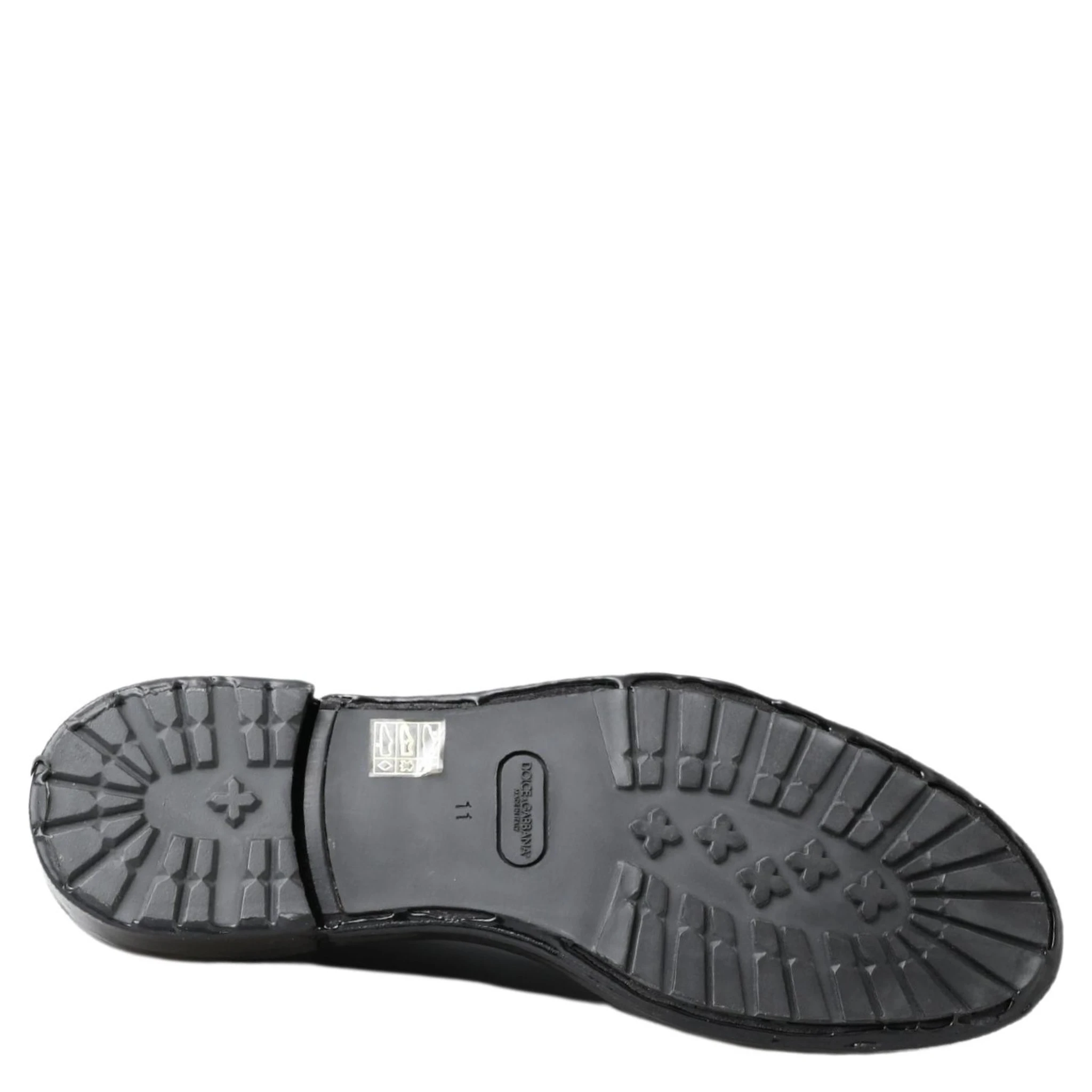 Black Leather Derby Dress Shoes