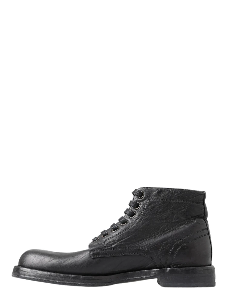 Black Horse Leather Perugino Boots alternative