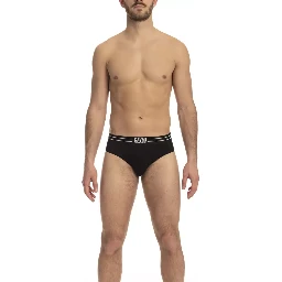 Black Cotton Boxer