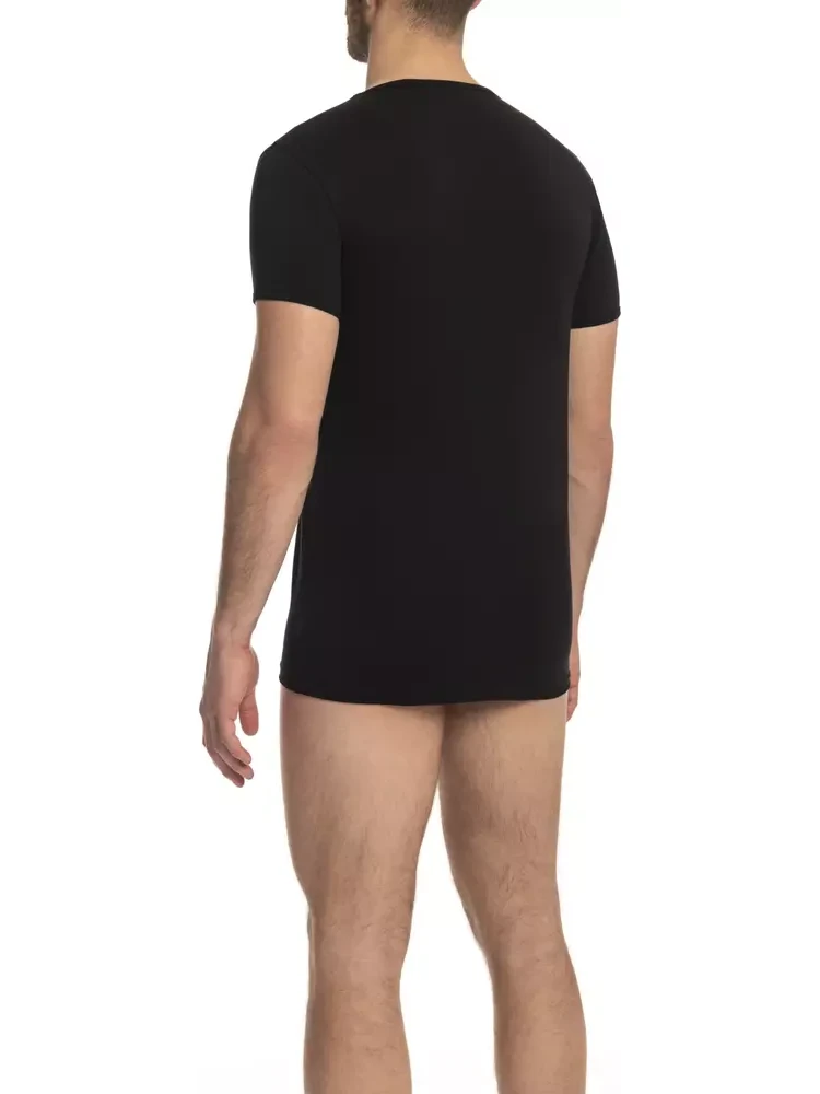 Black Cotton T-Shirt alternative