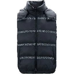 Black Polyester Vest