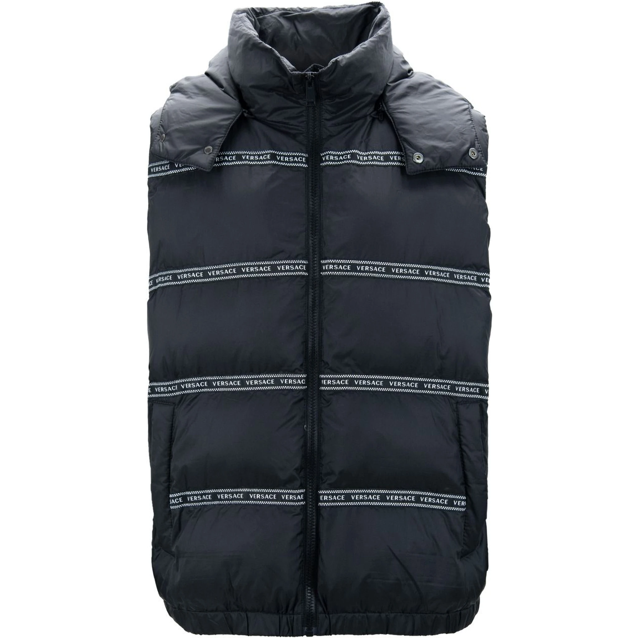 Black Polyester Vest