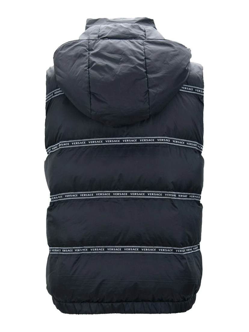 Black Polyester Vest