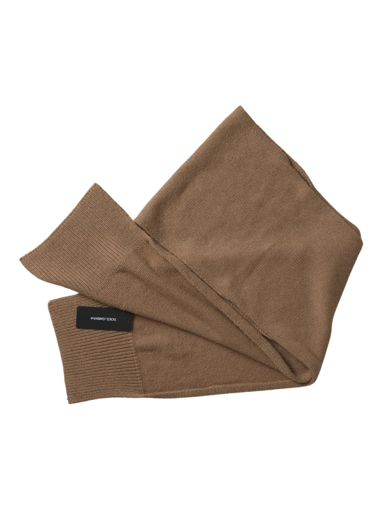 Brown Knitted Camel Wrap Shawl Foulard Scarf alternative