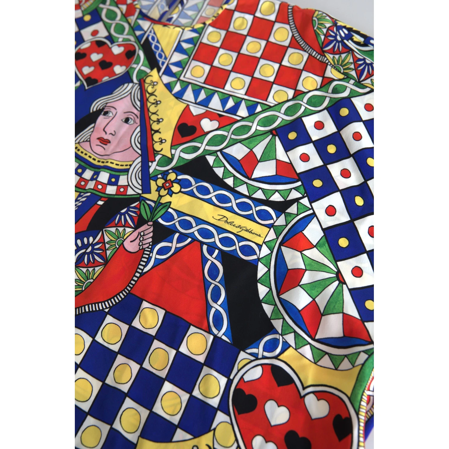 Multicolor Printed Long Sleeves Blouse Top