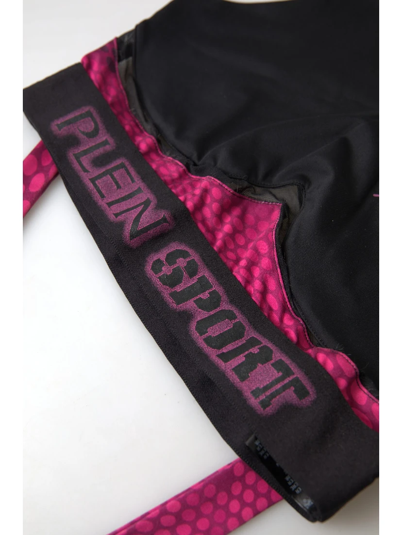 Black Fuchsia Logo Athlete Hannah Bra Underwear