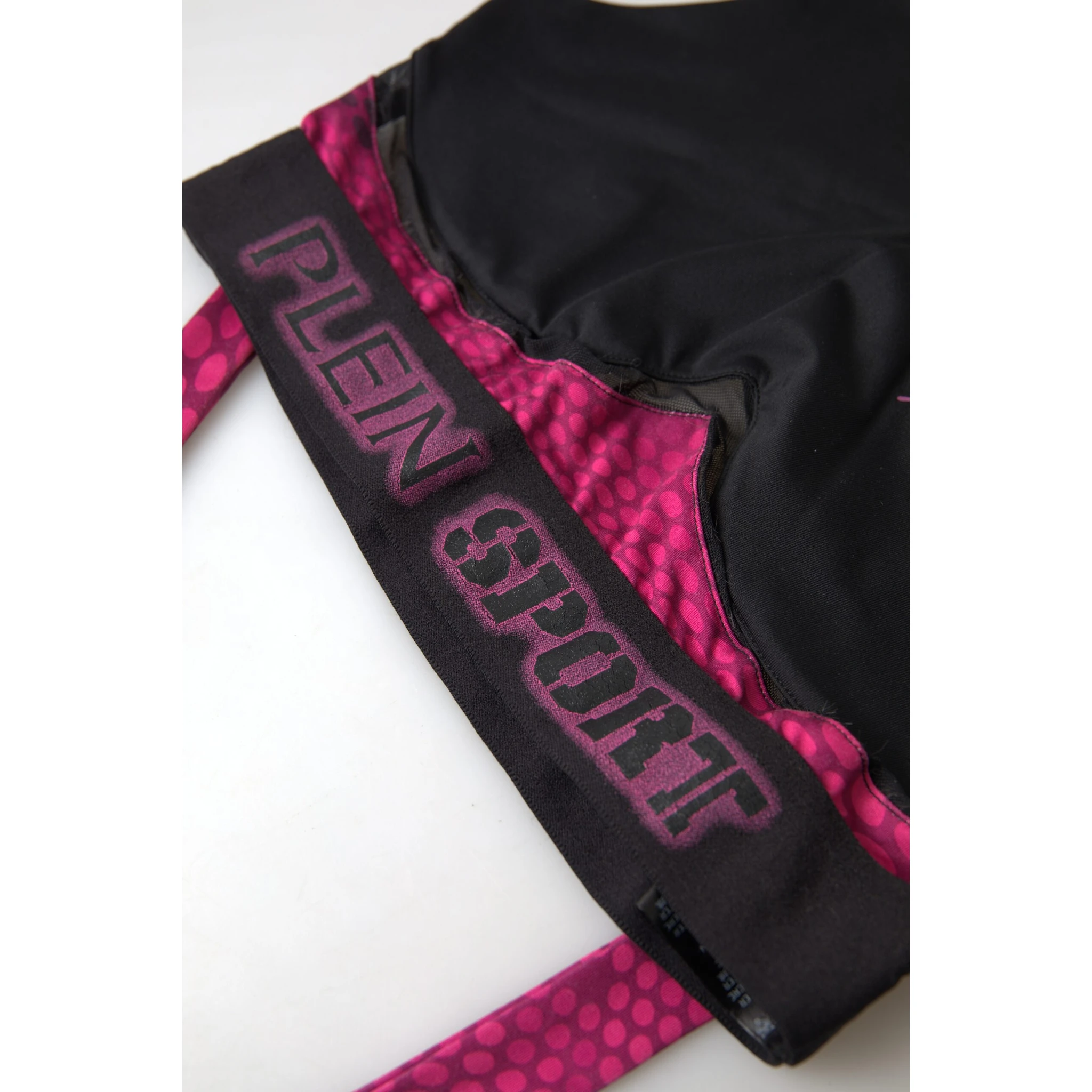 Black Fuchsia Logo Athlete Hannah Bra Underwear